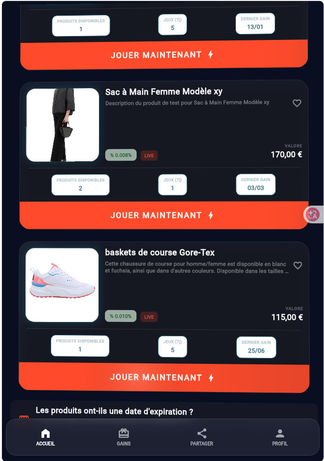 La Vitrine des Produits