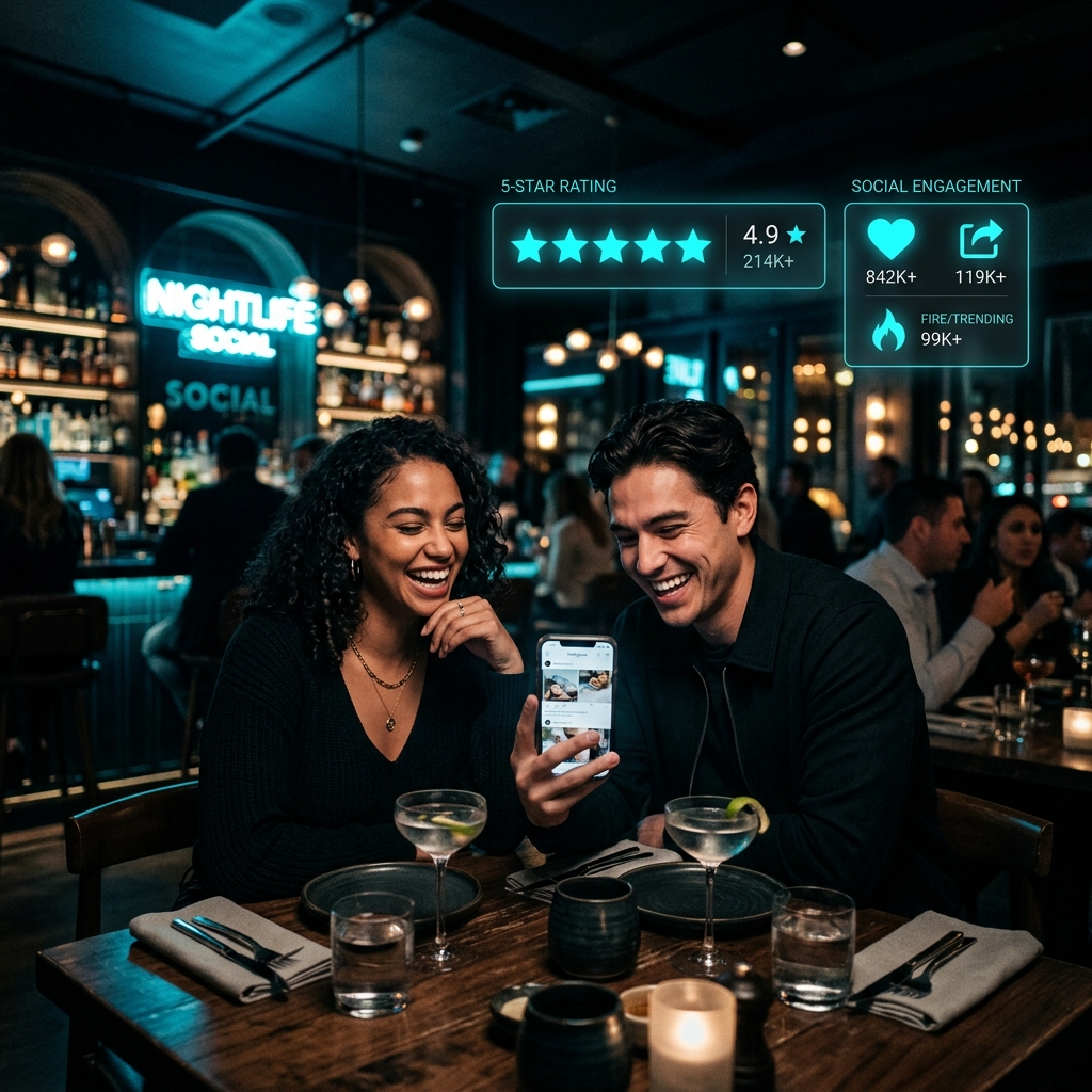 Gamification et viralité sociale pour l'acquisition de clients physiques dans les restaurants